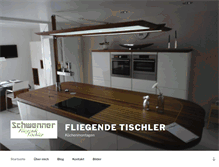 Tablet Screenshot of fliegende-tischler.com